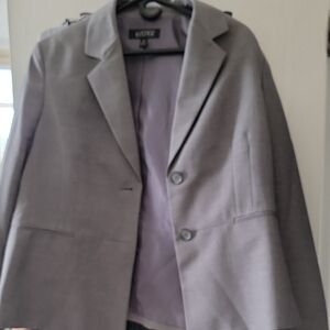 Kasper Lavender Jacket with Black Label